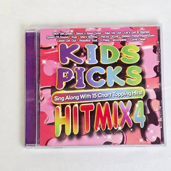 Kids Picks HitMix 4 Sing Along CD Album - Picture 1 of 4